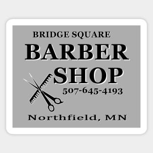 Bridge Square Barber Shop Sticker